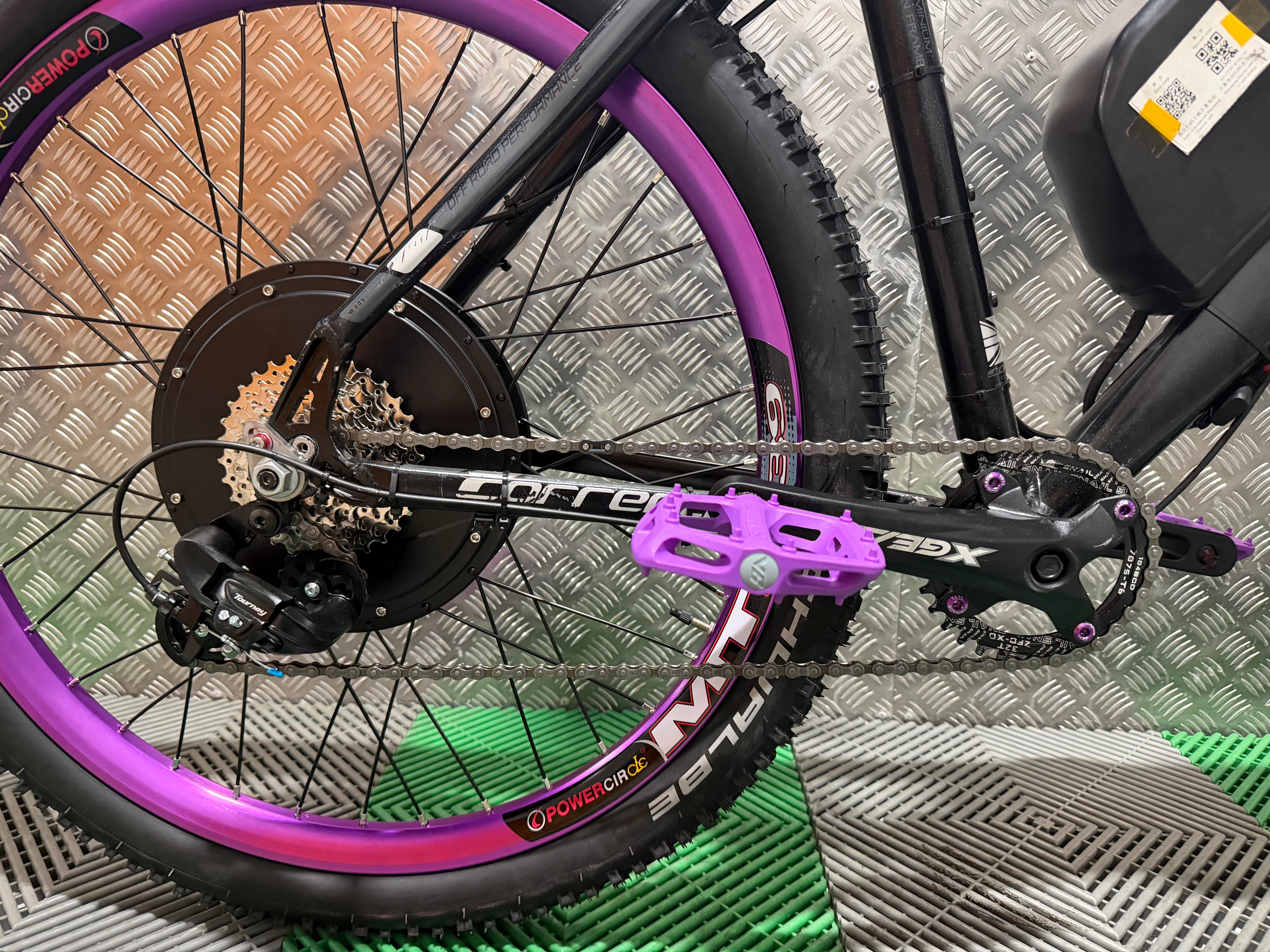 Carrera vengeance 2000w 52v electric e bike