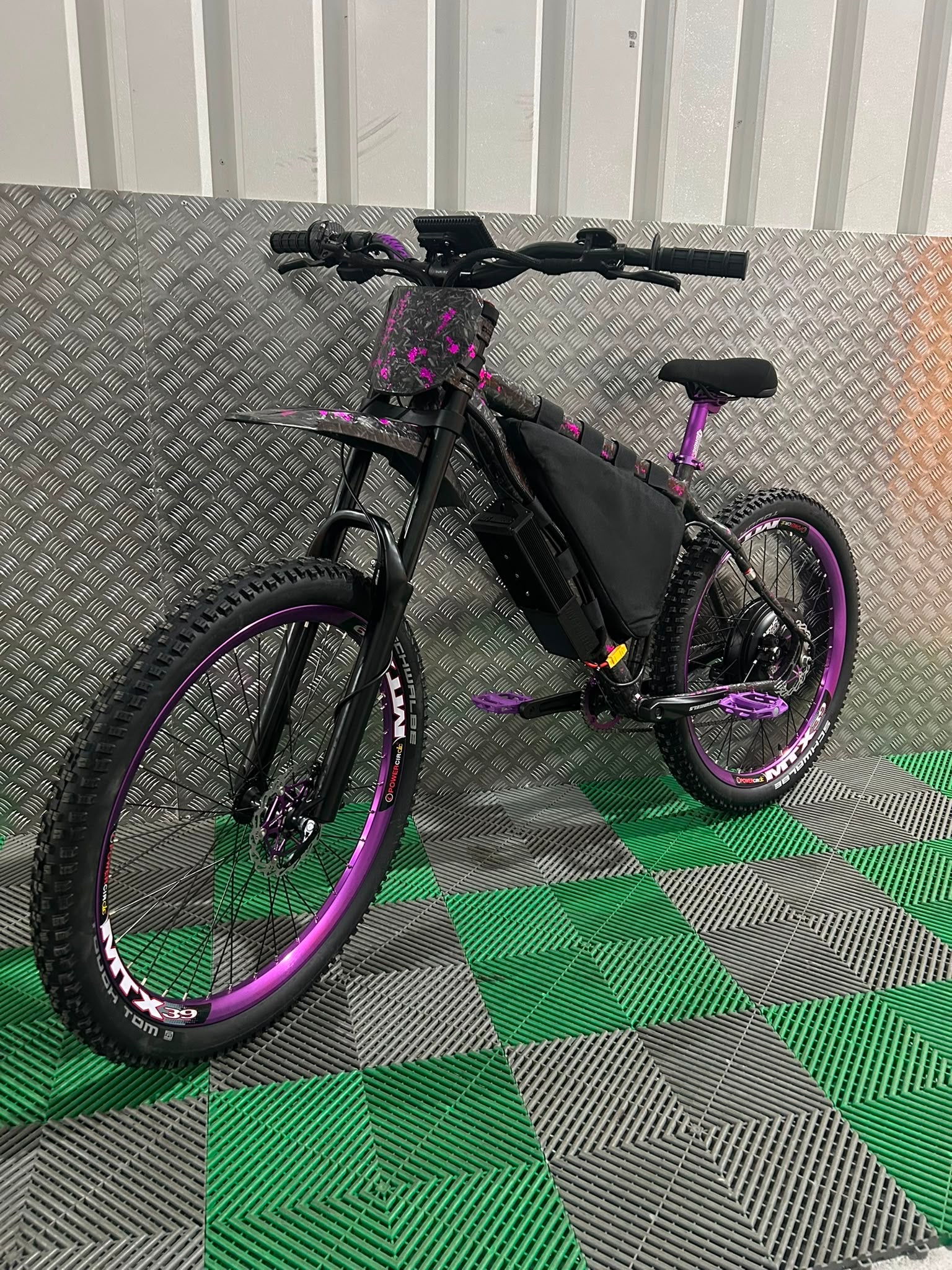 Forged carbon 2000w 52v electric e bike