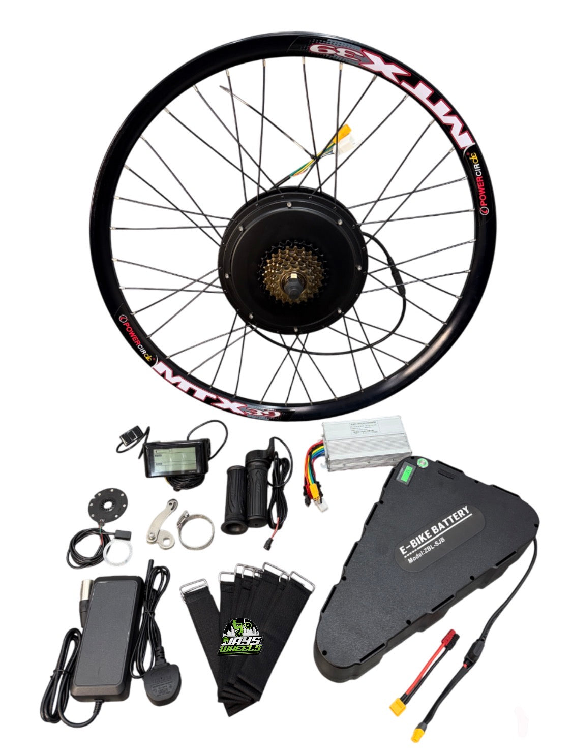 electric bicycle wheel kit 1000W 48V TRIANGLE CONVERSION KIT – jayswheels