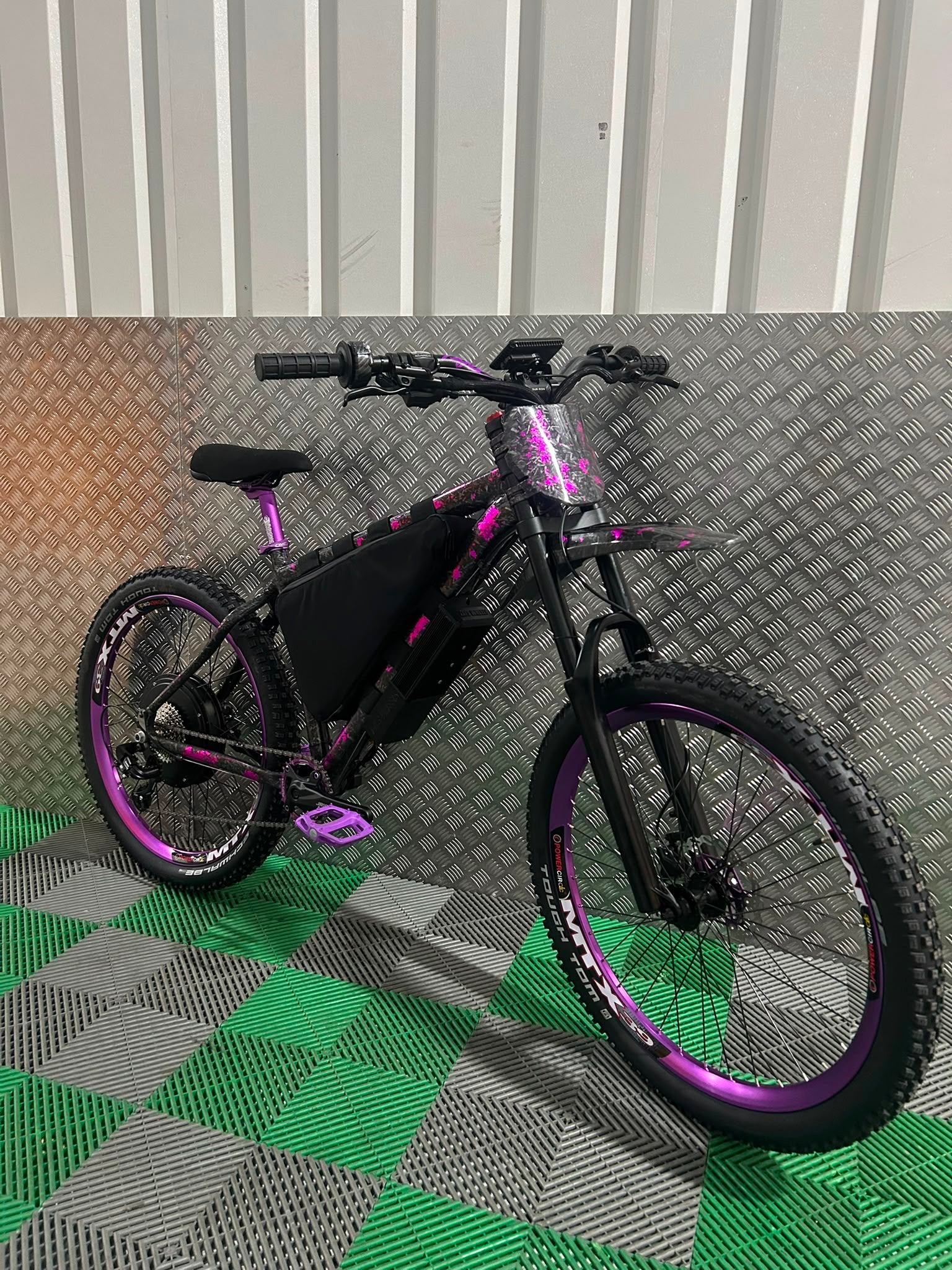 Forged carbon 2000w 52v electric e bike
