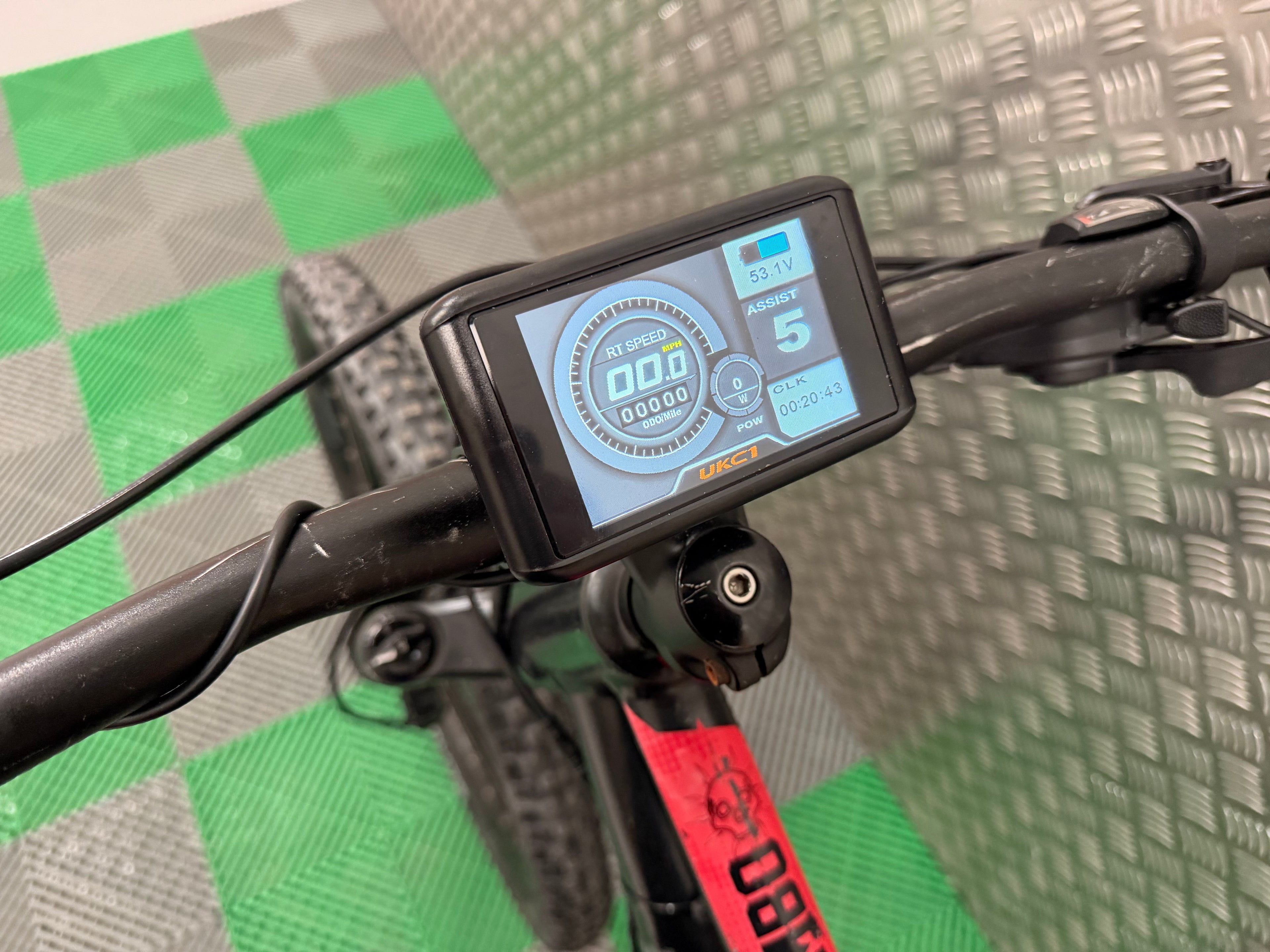 Voodoo mambo 1500w 52v electric e bike